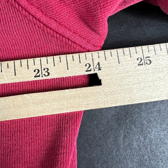 Y2K Steve Barry Indiana Hoosiers Sweatshirt Extra Large Red Distressed Crewneck - Picture 15 of 16